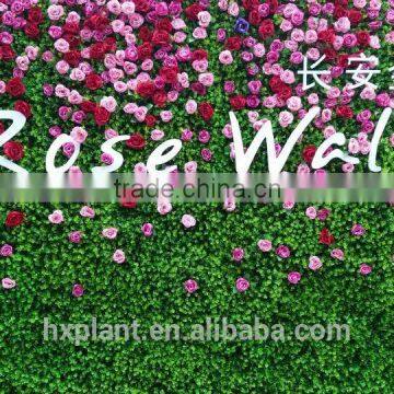 Artificial Silk Flower Wall Backdrop for Wedding Decoration