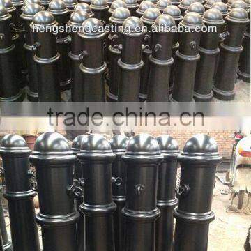 Hengsheng Parking Barrier Traffic Barrier Cast Iron Steel Fixed Bollards