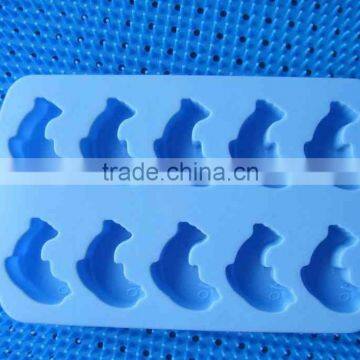 Cylindrical Hollow Features Can be Customized Silicone Ice Tray /Cute Animal Shape Ice Tray photo-2