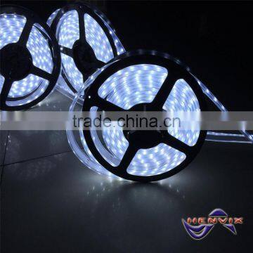 12V waterproof SMD 3014 led strip light 4mm, white PCB led strip