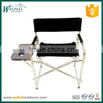 Comfortable relax folding outdoor director polyester chair