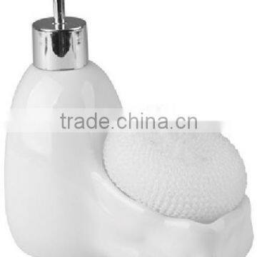 Plastic Pump Ceramic Soap Dispenser photo-4