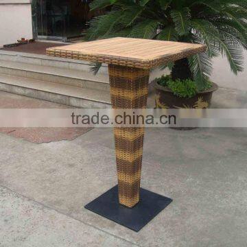 Great Nice Outdoor Rattan Bar Furniture Bar Stools With Padded photo-3