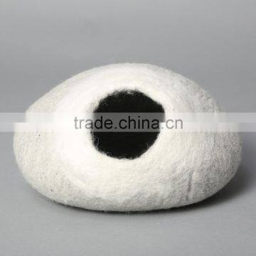 2017 Amazon Hot Sale Best Wool Felt Cat Round Bed Prices in China photo-2