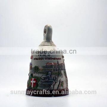Wholesale Hot Sale Custom Vienna Austria Souvenir Ceramic Bells for Sale photo-3