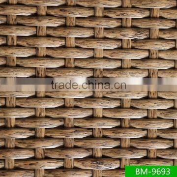 No Color Fraded Easy Cleaning Hand Weaving Synthetic Wicker