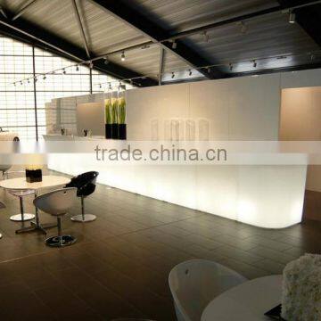 Rechargeable Plastic LED Luminated Night Club Furniture Interactive Counter photo-2
