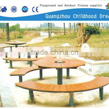 (HD-19405)Park bench table Transformable park bench table