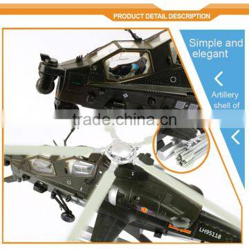 New Design Hot Fashion 1:48 WZ-10th ARM Helicopter Diecast Model Plane Mini Metal Plane for Sale photo-4