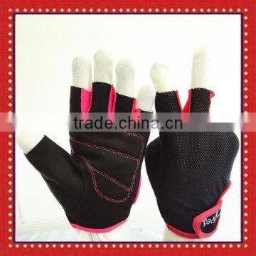 Women Fingerless Workout Gloves photo-2