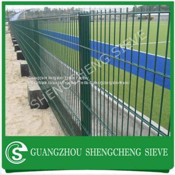 High rigidity boundary security fencing 2d  panels decorative iron fence