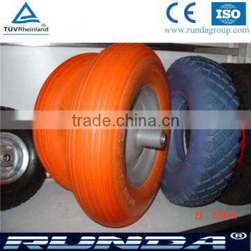 16 inch Industrial wheelbarrow pu foam wheel