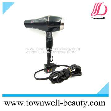 Shine Injection Black Professional Long Life Hot Styling Tools 2300W Powerful Hair Dryer With Negative Ion Generator photo-2
