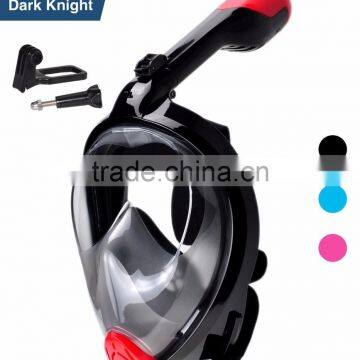 2017 Full Face Snorkel Mask 2.0 New Foldable Full Face Snorkeling Diving Scuba Mask With Detachable GoPro Mount Pivot Arm and Ea photo-2