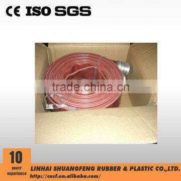 Agriculture Farm Irrigation High Pressure Pvc Lay Flat Discharge Hose Pipe photo-3