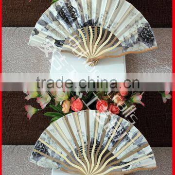 Colorful Bamboo Crafts Gift Fan photo-2