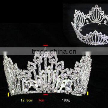 Bulk Princess Beauty Queen Rhinestone Crowns Tiaras for Dancing Party H172-141 photo-2
