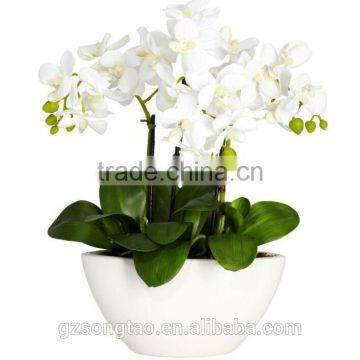 Silk Flowers Garden Decor Home Artificial High quality Plant Butterfly Orchid