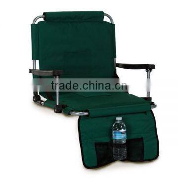 Portable Stadium Seat Cushion with Arms