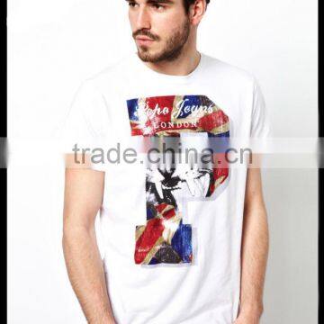 Custom Label Silk Screen Printed Tshirt