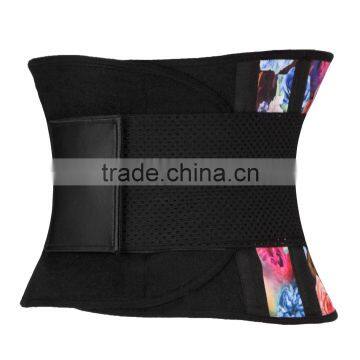High quality waist slimming corset latex hook and loop waist trainer wholesale