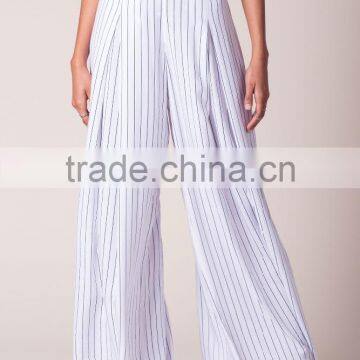 2017 New Arrivals Fashion Striped Women Trousers Pants Designs photo-4