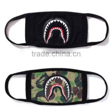 2017 Top Sellimg Exquisite Packing Camouflage Printed Cotton Black Mouth Mask to Anti Fog photo-2