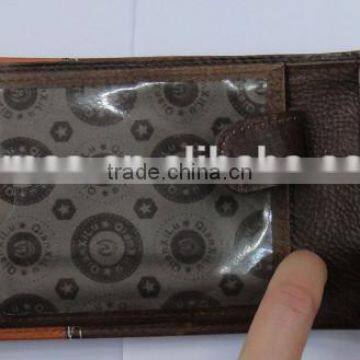 Fashion Men Cowhide Skin Real Leather Purse for Men photo-5