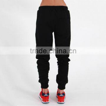 China Suppliers Black Plain Sweat Pants Ladies Jogger Trousers for Women photo-3