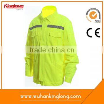Raincoat Factory OEM Safety Rain Coats With Reflective Tape