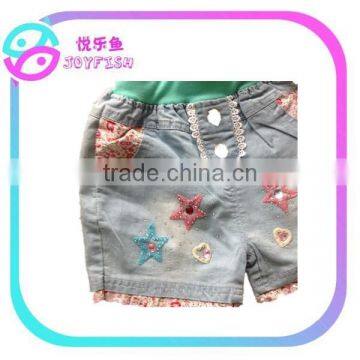 Beautiful Girl's Denim Shorts photo-3