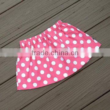 Polka dot cotton skirt children's clothing simplicity baby girl summer dress