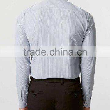 Mixed Stripe Gingham Long Sleeve Smart Shirt photo-4