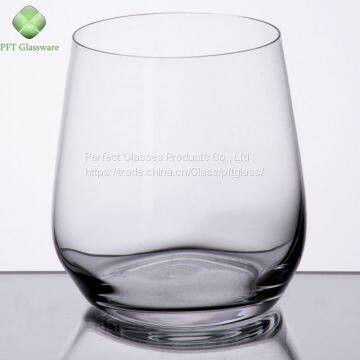 High Quality 12 oz Drinking Glass Cup, Oval Whiskey Glass/ Oval Whiskey Glass for Christmas Gift/ Crystal Wine Glass photo-2
