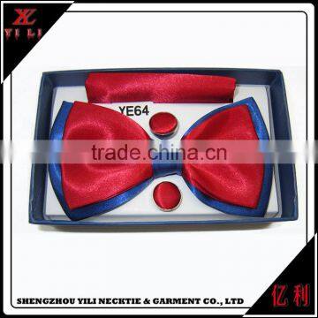 Various Colored Kinds Cheap Silk Bowties Men photo-2