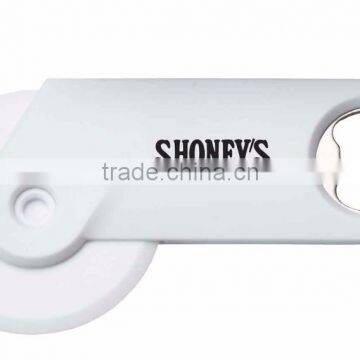 Party Pizza Cutter - Easily Slices Pizzas, Quesadillas, Brownies and More, Convenient Bottle Opener at the End of the Handle photo-4