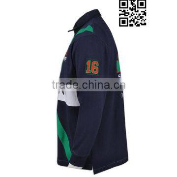 ISO9001/BSCI Factory in China New Designs Australia Bulk Rugby Shirts photo-4