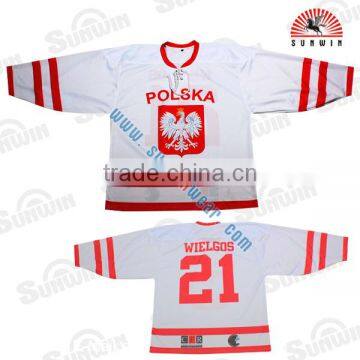 Oem Wholesale Blank Hockey Jersey/ Hockey Jersey Custom photo-2
