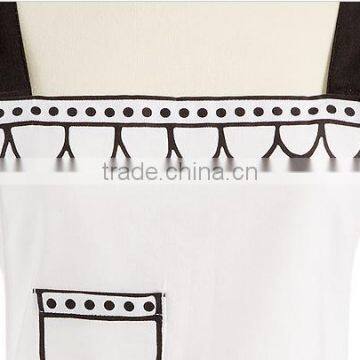 Cheap White Fashion Cotton Apron Custom Apron photo-2