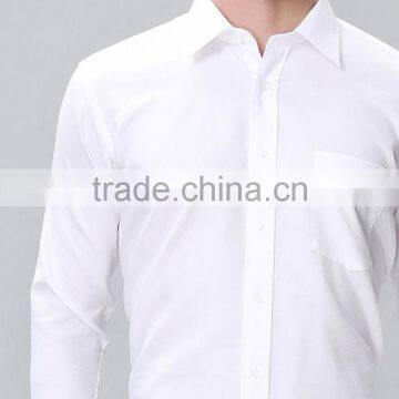 Wholesale Pure Cotton White Shirts for Men Stylish Quality Men Office Shirts photo-3