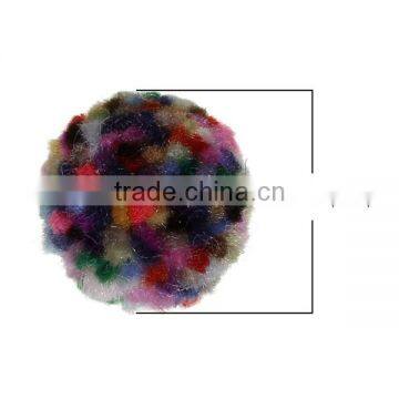 Polyamide Nylon Pom Pom Balls DIY Craft Decoration Multicolor Round 20mm Dia. photo-2