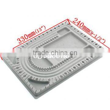 Rectangle Middle Size Beading Tray Bead Trays Stringing Jewelry Design Board photo-3