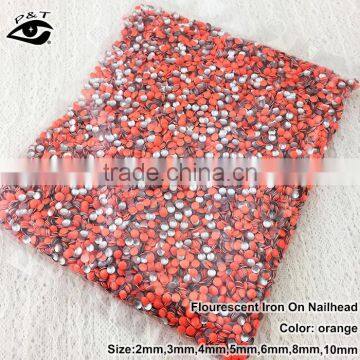 Iron on Metal Studs Neon Colors Studs for Clothing photo-6