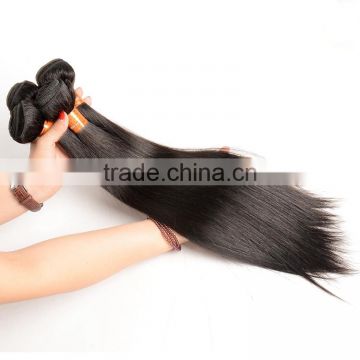 Wholesale Double Weft 100% Human Hair, Factory Straight Virgin Brazilian Hair Styles