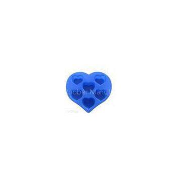 Silicon Kitchen Ware, Heart Shaped Silicone Mould For Cake / Chocolate / Candle / Soap