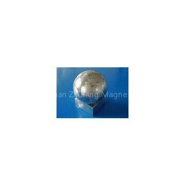 Shiny Silver Custom Promotional Magnets , Magnetic Puzzle Globe