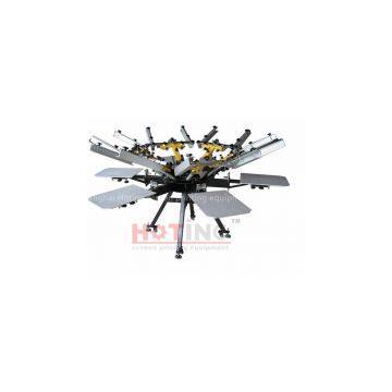 Manual Rotary Screen Printing Machine