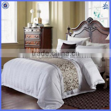 wholesale custom 100% cotton 5 star luxury hotel bed linen set