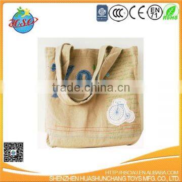 customized jute shopping bag