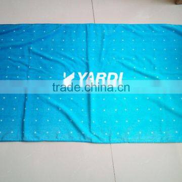 Yarn dyed digtial print custom design 75*150cm velour/terry 100cotton luxury square beach bath towels